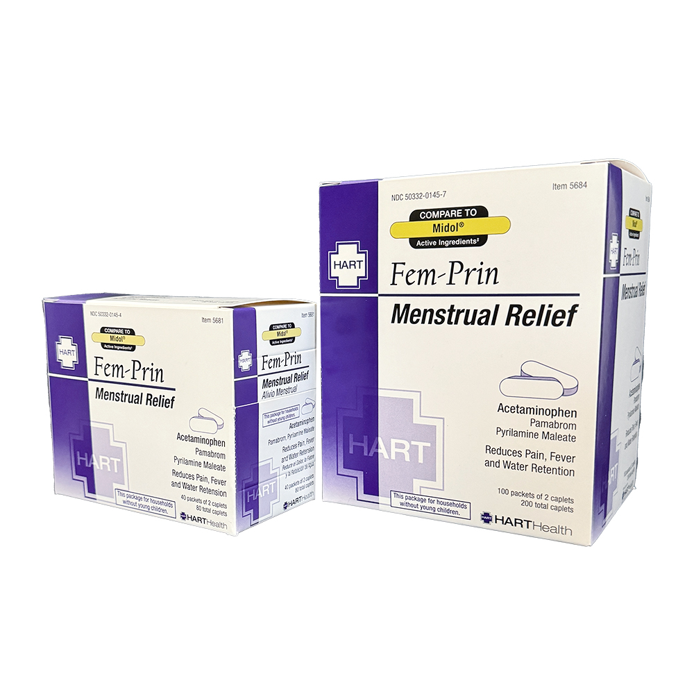 Fem-Prin Menstrual Relief, HART Industrial Pack
