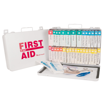 36 Unit First Aid Kit, ANSI 2021 Class A, HART, metal