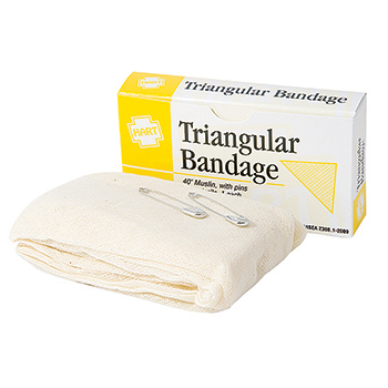 Triangular Bandage: HART, Muslin, 1/unit