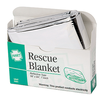 Rescue Blanket, HART, Mylar, 1/unit
