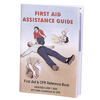 First Aid Assistance Guide, booklet