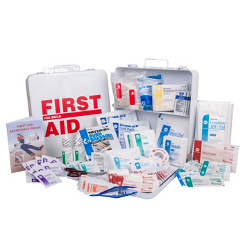 #50 Bulk First Aid Kit, ANSI 2021 Class A, HART, metal