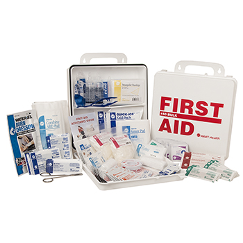 #50 Bulk First Aid Kit, ANSI 2021 Class A, HART, Food Services, poly box