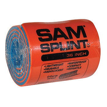 Splint, SAM, 4-1/4"x36", Roll
