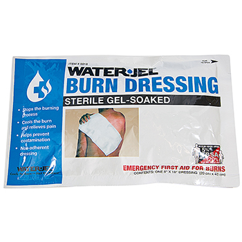 Water-Jel Burn Dressing, sterile, 8 x 18"