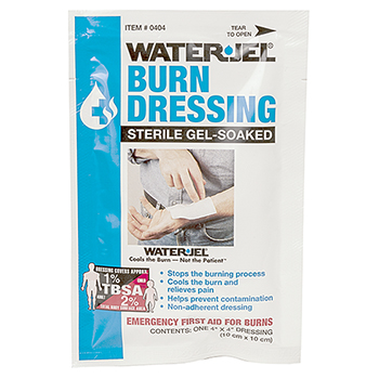 Water-Jel Burn Dressing, Sterile, 4x4"
