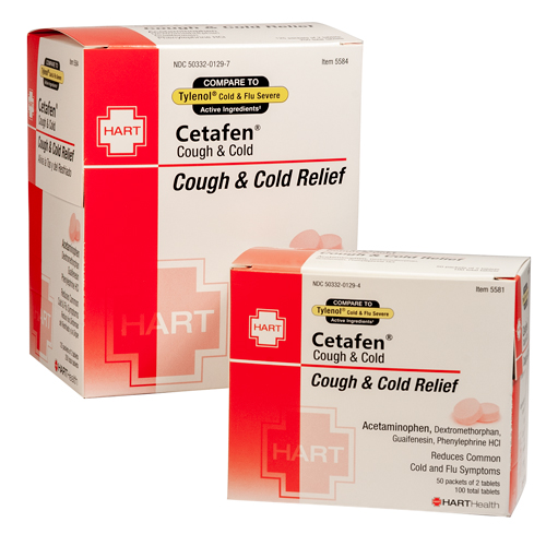 Cetafen Cough & Cold, HART industrial pack