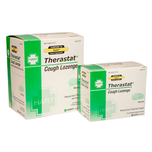 Therastat, cough lozenges, HART industrial pack
