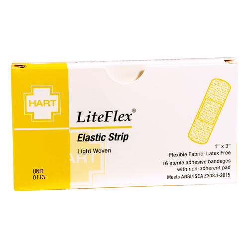 Elastic Bandage, HART Liteflex, Strip, 1'x3', 16/unit