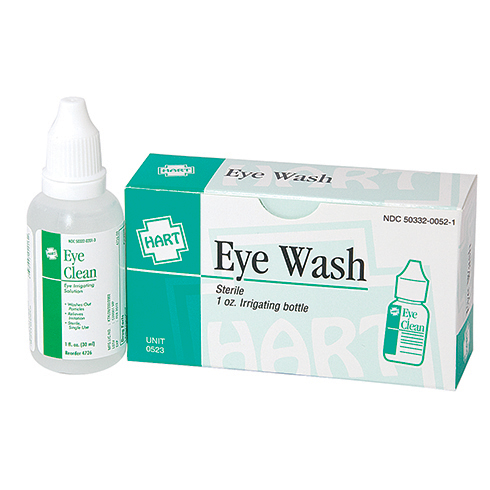Eye Wash, HART, 1 oz, 1/unit