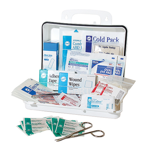 #25 Bulk First Aid Kit, OSHA, HART, poly