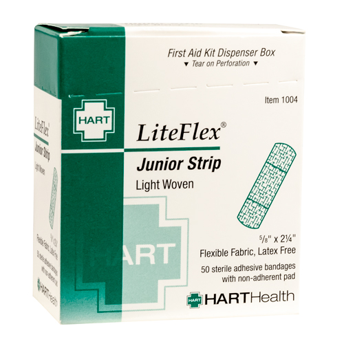  LITEFLEX Junior Strip, HART, elastic cloth, 50 per box