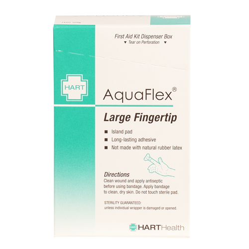 AquaFlex Large Fingertip, HART, waterproof, 25 per box
