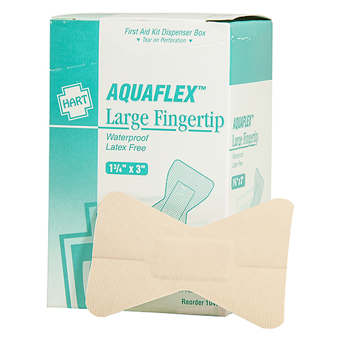 AQUAFLEX Large Fingertip, HART, waterproof, 25 per box