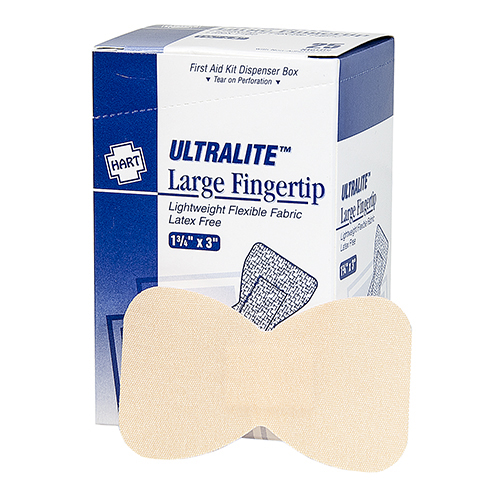 ULTRALITE Large Fingertip HART, lightweight elastic woven cloth, 25 per box