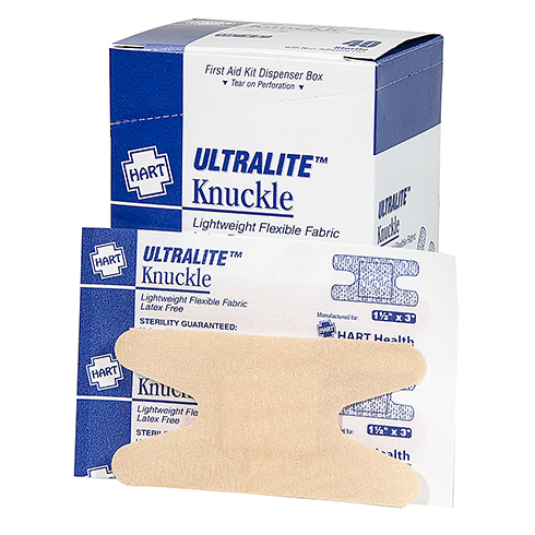ULTRALITE Knuckle, HART, lightweight elastic woven cloth, 40 per box