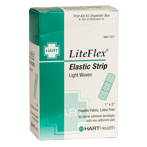LITEFLEX Elastic Strip, HART, elastic cloth, 50 per box