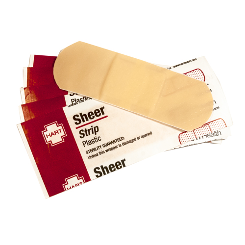Sheer Strip, HART, adhesive bandage, 1' x 3', 1000 per case