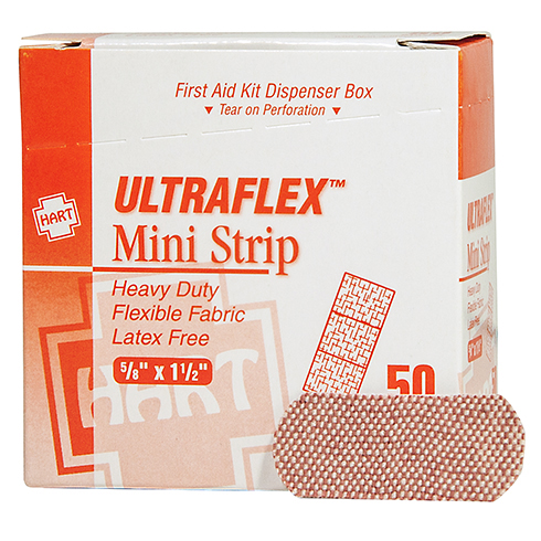 ULTRAFLEX Mini Strip, HART, heavy woven elastic cloth, 50 per box
