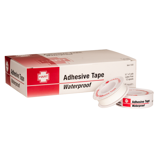 Adhesive Tape, HART, 1/2'x5 Yards, Spool, 12 Per Box