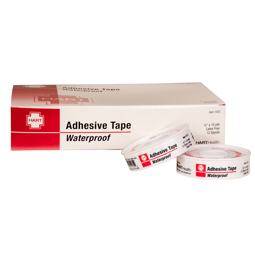 Adhesive Tape, HART, 1/2'x10 Yards, Spool, 12 Per Box