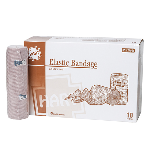 Elastic Bandage, HART, 6", 10 per box