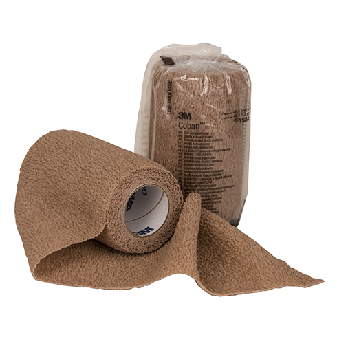 Coban, elastic bandage, 4', 18 per box