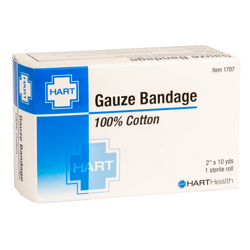 Gauze Bandage, HART, sterile, 2" x 10 yard