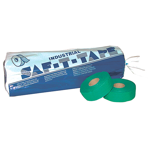 Saf-T-Tape, 1", green, 12 per package