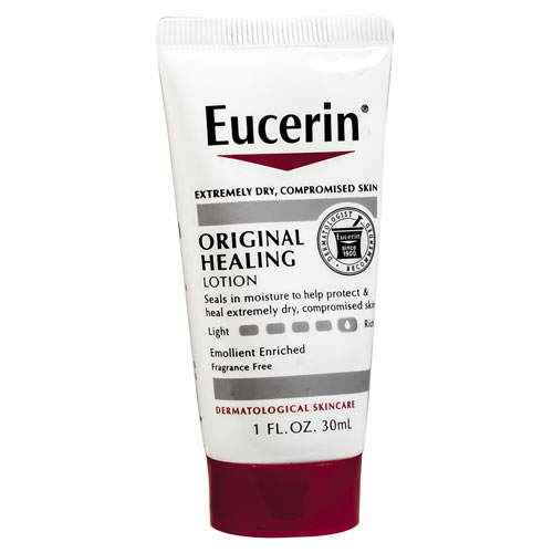 Eucerin, moisturizing lotion, 1 oz tube