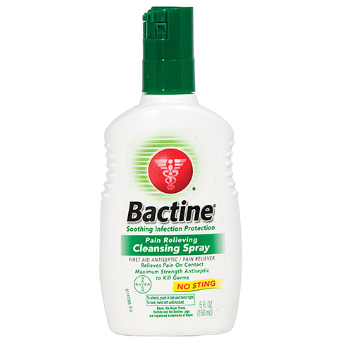 Bactine, first aid antiseptic/pain reliever spray, 5 oz bottle