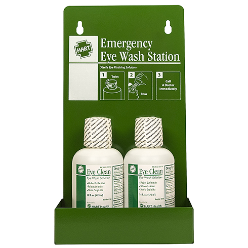 Eye Wash Station, HART, with two 16 oz bottles