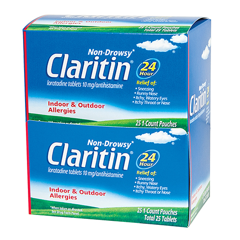 Claritin, antihistamine, Industrial Pack, 25/1's box