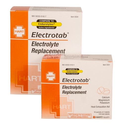 Electrotab, Electrolyte Replacement, HART Industrial Pack