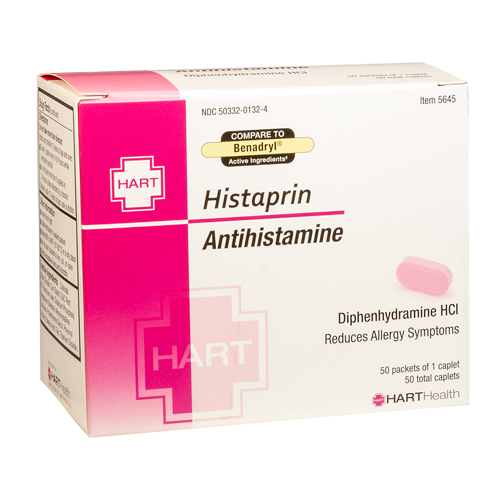 HISTAPRIN, Allergy Relief, HART Industrial Pack, 50/1's box