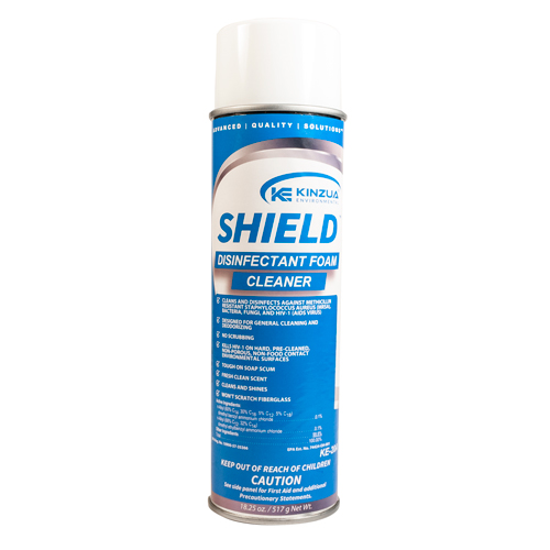 Shield Disinfectant Foam Spray, KE, 18.25 oz