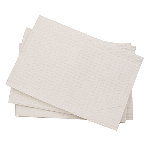 Towels, Paper, 3-ply, White, 13' x 18', 500/box
