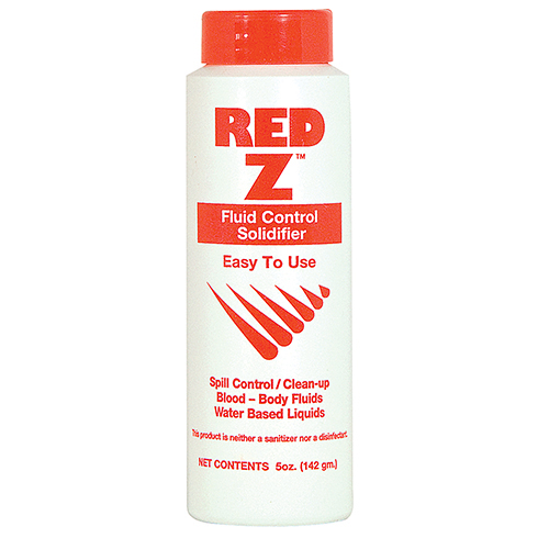 Red-Z, body fluid solidifier, 5 oz bottle