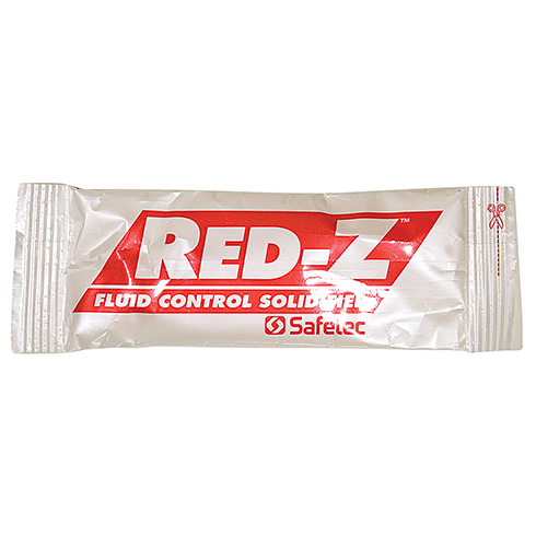 Red-Z Solidifier, body fluid solidifier, 0.75 oz, 100 per box