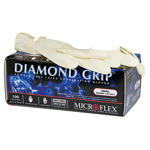 Diamond Grip Gloves, 100 per box