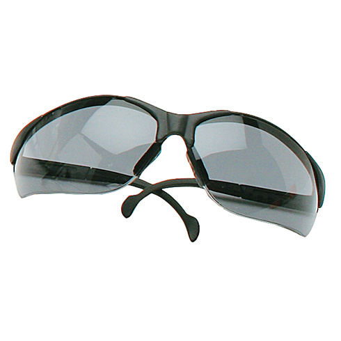 Safety Glasses, Ventur II, black/gray, each