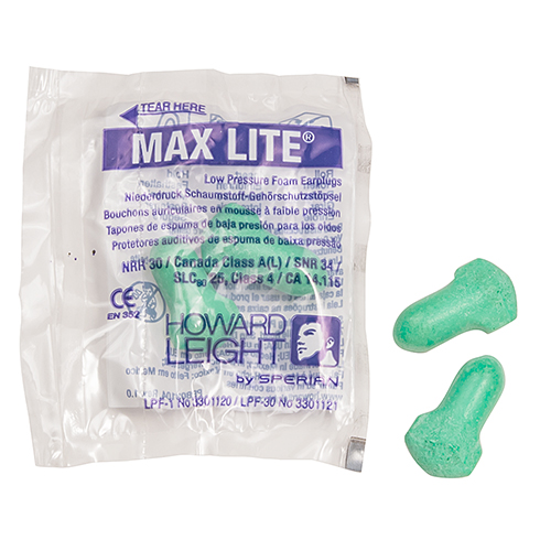 MAX Lite, ear plugs, NRR30, 200 pair box