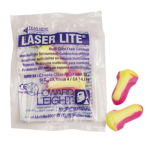 Laser Lite, ear plugs, NRR32, 200 pair box