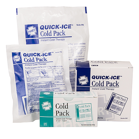 Quick-Ice, HART, cold packs